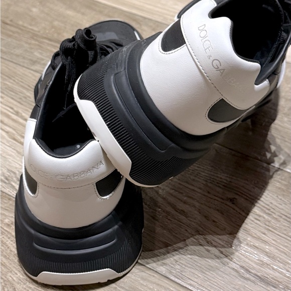 Dolce & Gabbana Daymaster Black & White Sneakers - Picture 6 of 11